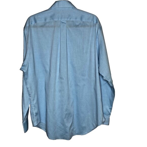 LAUREN RALPH LAUREN Shirt Classic Fit Button Down Long Sleeve Mens 16.5 Teal - Picture 3 of 9